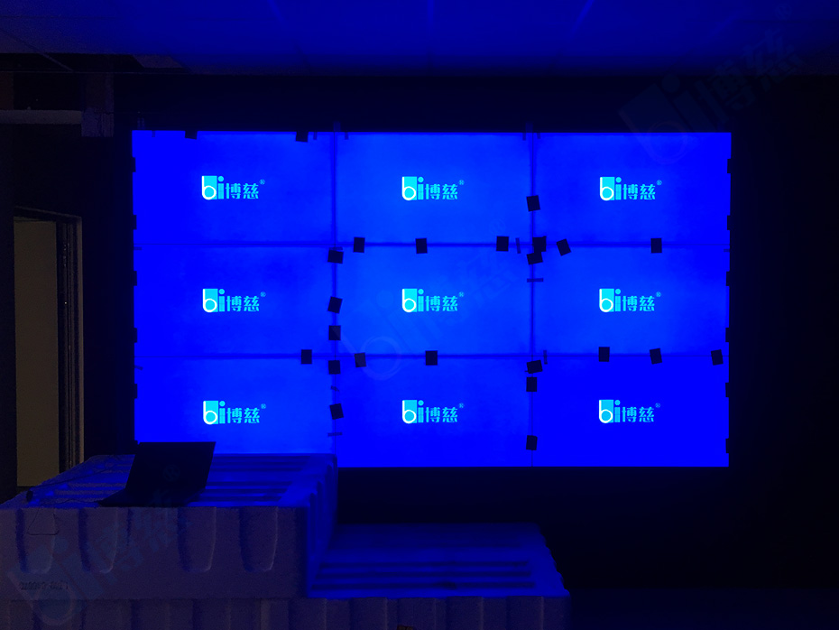 吉林能源局领导研究决定在新能源展厅建设2套液晶拼接大屏幕多功能展示系统